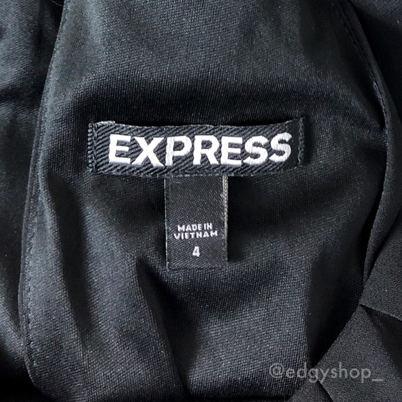 Express | Halter Fit and Flare Dress - Picture 5 of 7